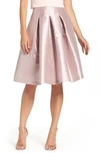 Eliza J Release Pleat Full Skirt In Mauve