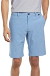 Travismathew Sand Harbor Shorts In Heather Blue