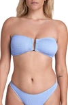 Bound By Bond-eye Blake Bandeau Bikini Top In Sky Blue