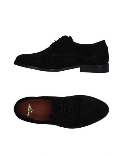 Royal Republiq Laced Shoes In Black
