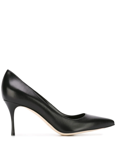 Sergio Rossi Classic Stiletto Pumps In Black