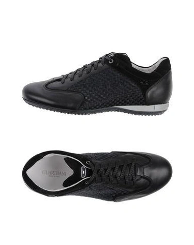 Alberto Guardiani Sneakers In Black