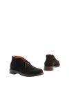 Santoni Ankle Boots In Black