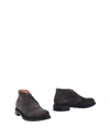 Santoni Ankle Boots In Lead