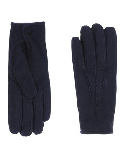 Melindagloss Gloves In Dark Blue