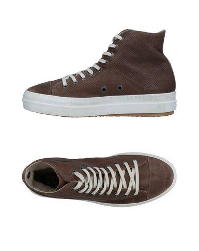 Ruco Line Sneakers In Beige