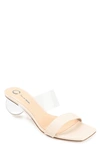 Journee Collection July Square-toe Pump In Off White