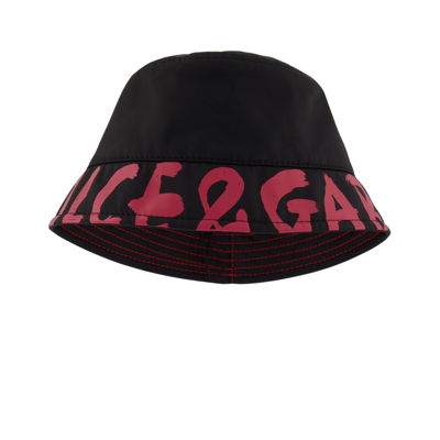 Dolce & Gabbana Kids' Branded Sun Hat Black