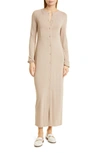 Capsule 121 The Home Long Sleeve Dress In Beige