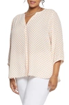 Nydj Blouse In Chez Geo