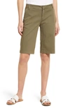 Caslon Twill Bermuda Shorts In Olive Sarma