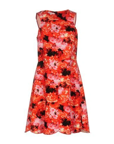 Patrizia Pepe Short Dress In Red
