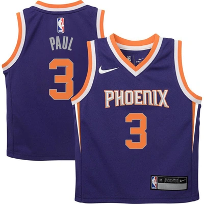 Nike Kids' Preschool  Chris Paul Purple Phoenix Suns 2021/22 Replica Jersey