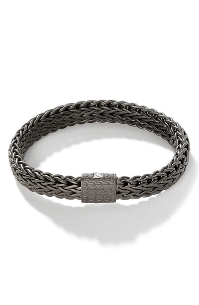 John Hardy Classic Chain Large Flat Chain Bracelet In Silver
