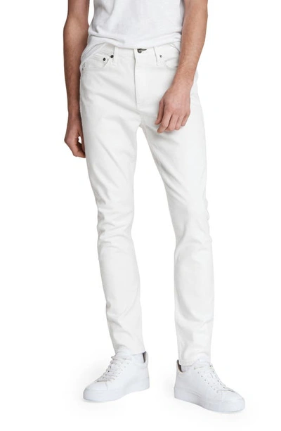 Rag & Bone Fit 2 Authentic Stretch Slim Fit Jeans In White