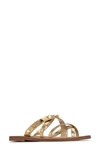 Nine West Women's Cerri Studded Sandals Women's Shoes In Gold