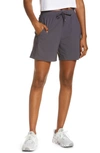 Sweaty Betty Explorer Tie Waist Shorts In Urban Grey
