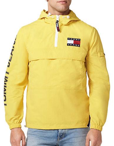 tommy jeans packable popover jacket