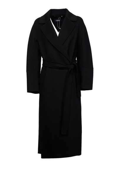 's Max Mara Belted Long In Black