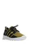 Wolky Mako Sneaker In Ochre 3d Knitting