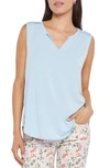 Nydj Perfect Sleeveless Blouse In Clear Sky