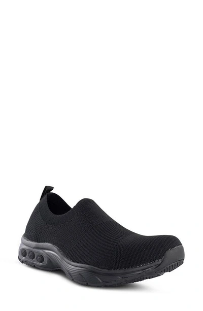 Therafit Janie Knit Sneaker In Black