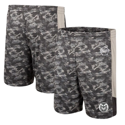 Colosseum Camo Colorado State Rams Oht Military Appreciation Terminal Shorts