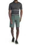 Travismathew Beck Stretch Performance Shorts In Balsam Green