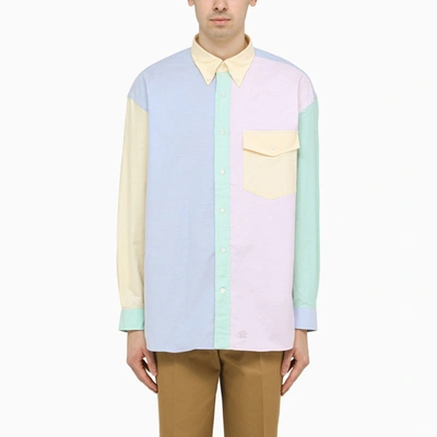 Jpress Multicolour Panelled Shirt In Multicolor