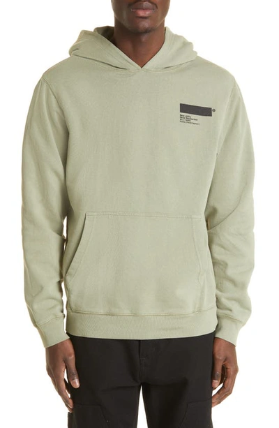 Affxwrks Standardized Recycled & Organic Cotton Hoodie In Soft Olive