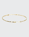 Ippolita 18k Gold Stardust Superstar 2-diamond Bangle In Yellow Gold