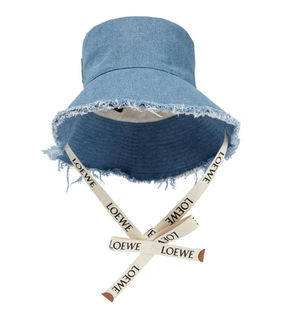 Loewe, Accessories, Loewe Bucket Hat With Logo Straps