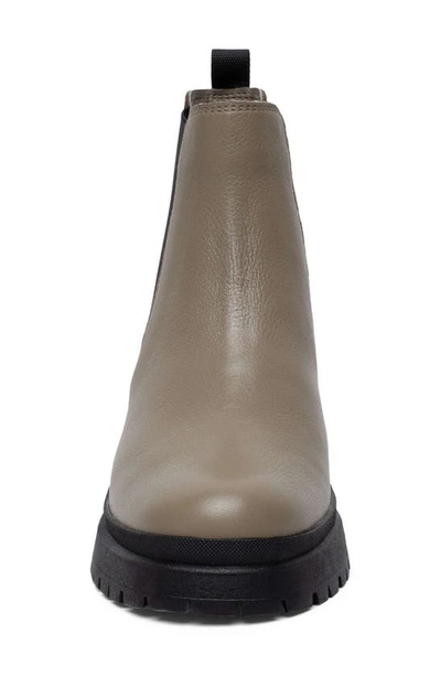 Linea Paolo Tokio Lug Sole Chelsea Boot In Walnut