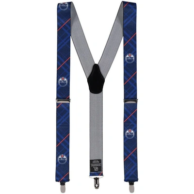 Eagles Wings Blue Edmonton Oilers Suspenders