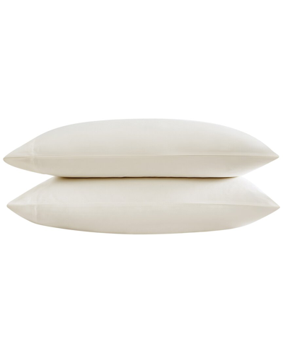 Vera Wang Cotton Blend 800tc Sateen Pillowcase Set In Ivory