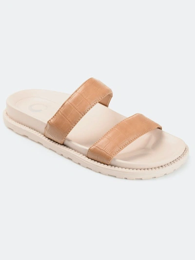 Journee Collection Women's Stellina Sandals Women's Shoes In Brown