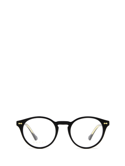 Gucci Gg0738o Black Unisex Eyeglasses