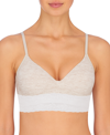 Natori Bliss Perfection Contour Soft Cup Wireless Bra (36ddd) In Hth Marble