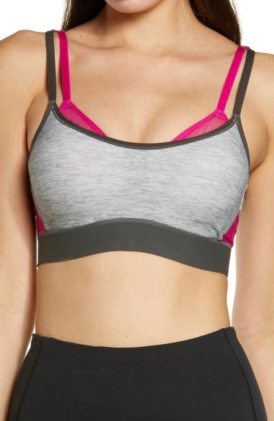 Natori Gravity Contour Underwire Sports Bra In Gray