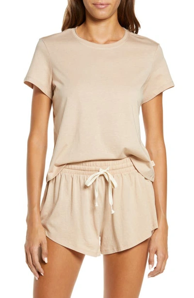 Ugg Perline Lounge T-shirt In Light Tan