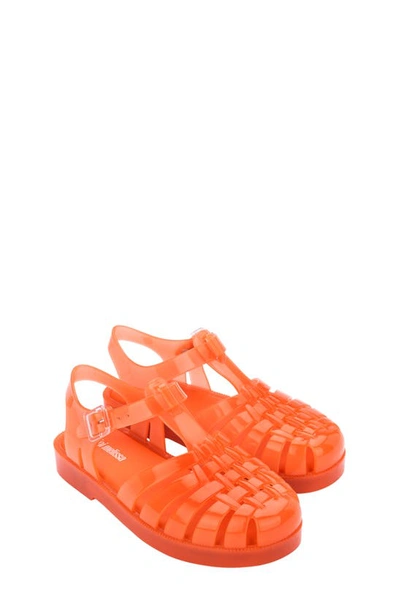 Mini Melissa Possession Fisherman Sandal In Orange