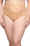 Dita Von Teese Fiamma High Waist Brief In Sunglow