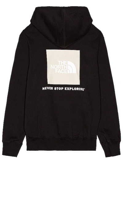 The North Face Box Nse Pullover Hoodie In Black