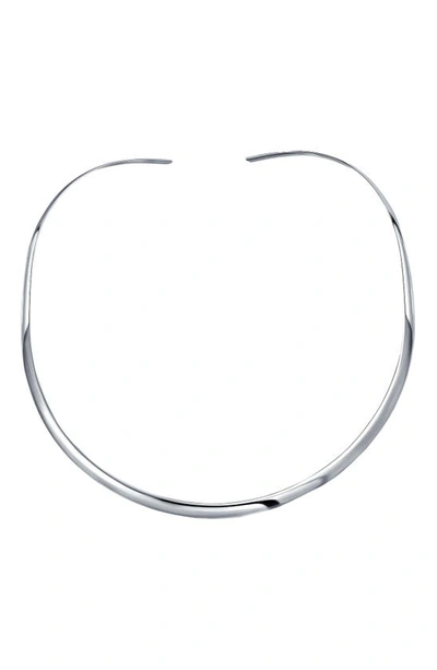 Bling Jewelry Sterling Silver Slider Choker Necklace