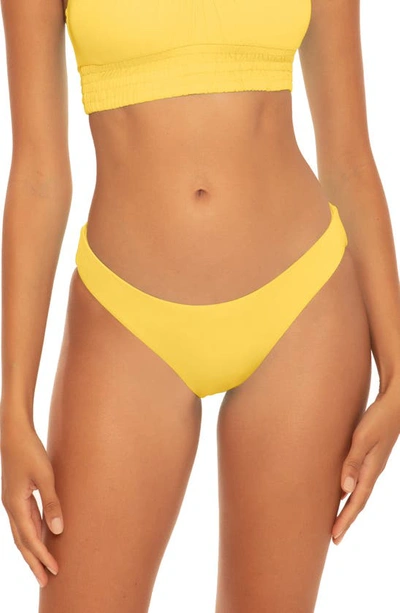 Becca Color Code Hipster Bottoms Women's Swimsuit In Banana