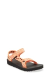 Teva Kids' Original Universal Sandal In Picnic Cherries Carrot