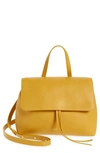 Mansur Gavriel Soft Lady Leather Bag In Ochre