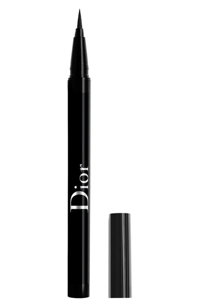 Dior The Show On Stage Waterproof Liquid Eyeliner In 096 Satin Black