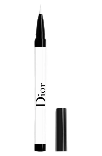 Dior The Show On Stage Waterproof Liquid Eyeliner In Matte White