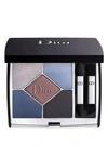 Dior The Show 5 Couleurs Couture Eyeshadow Palette In 189 Blue Velvet